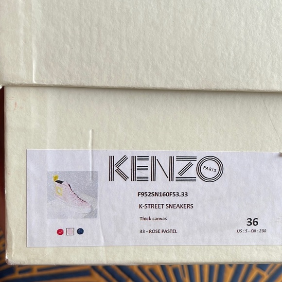 Kenzo High Top K-street Sneakers - Picture 11 of 11